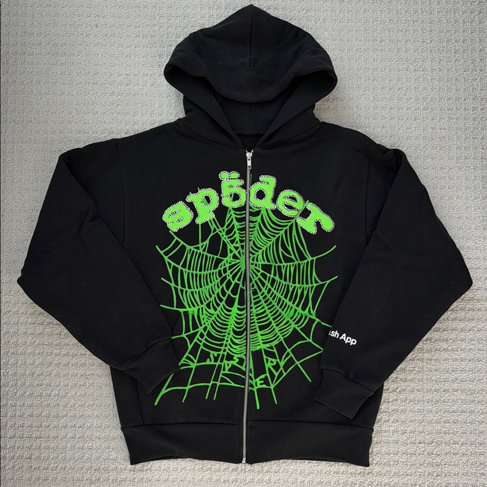 Sp5der Zip Hoodie NWOT